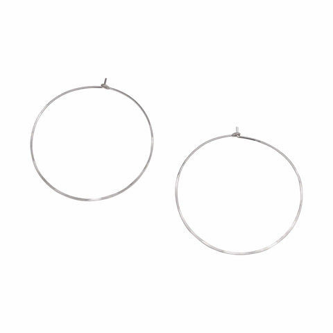 Grande Circle Hoops- Large