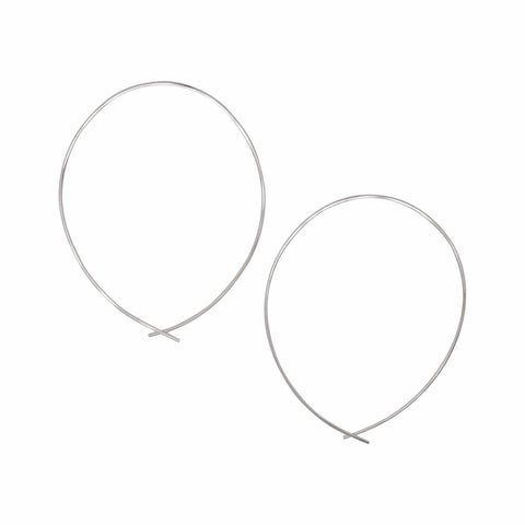 Large Open Hoops