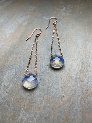 Hanging Opalite Earrings