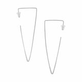 Icicle Hoop Earrings