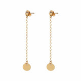 Hanging Coin Earrings