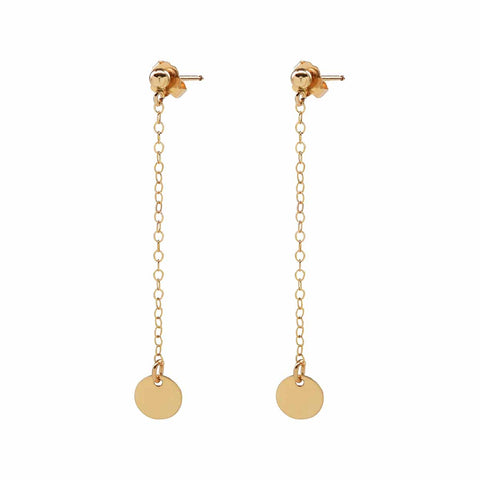 Hanging Coin Earrings