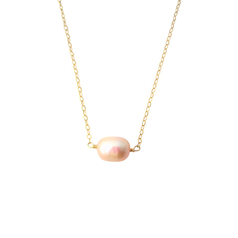 Pink Freshwater Pearl Necklace