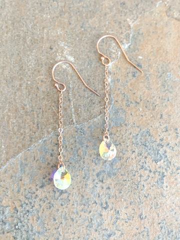 Hanging Swarovski Earrings