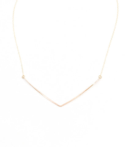 Large V Necklace