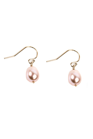 Pink Freshwater Pearl Earrings